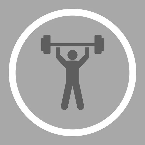 Power lifting icon — Stock Photo, Image