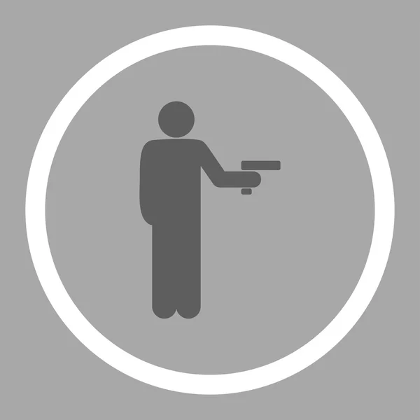 Robbery Flat Icon — Stock Photo, Image