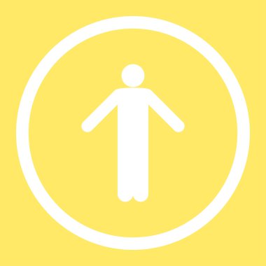 Cehalet düz simgesi