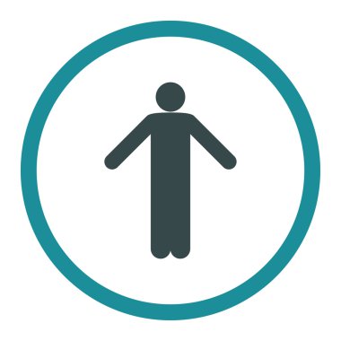 Cehalet düz simgesi