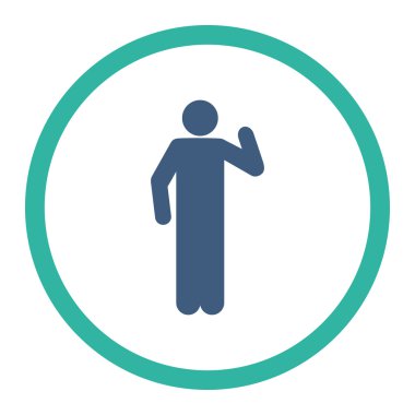 Görüş düz simgesi