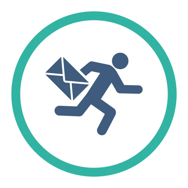 Mail courier icon — Stock Photo, Image