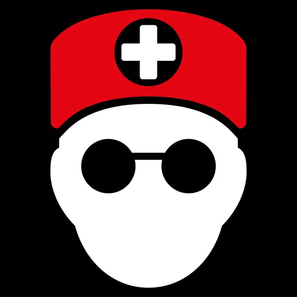 Doctor Head Icon — Stock Photo, Image