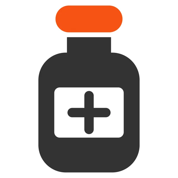 Drugs Bottle Icon — Stock Photo, Image