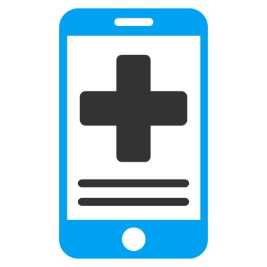 Online tıbbi veri simgesi