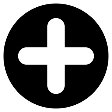 Create flat black color icon