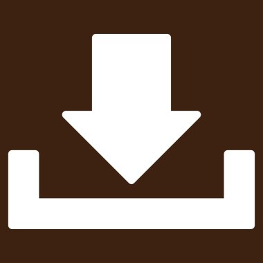 Düz beyaz renkli simge indir