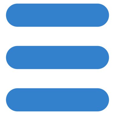 Yığın düz kobalt renk simgesi