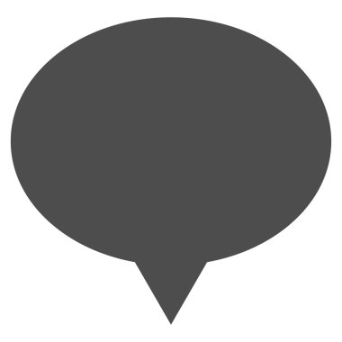 Banner flat gray color icon