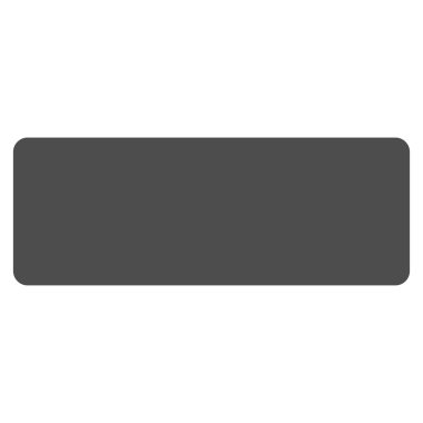 Minus flat gray color icon