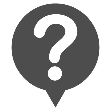 Status flat gray color icon