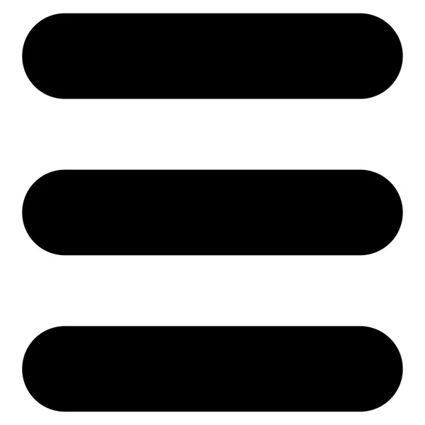 Stack flat black color icon — ストックベクタ