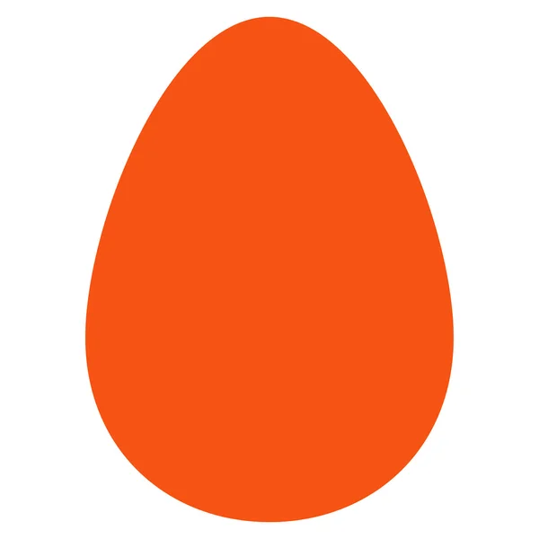 Яйцо оранжевого цвета — стоковый вектор
