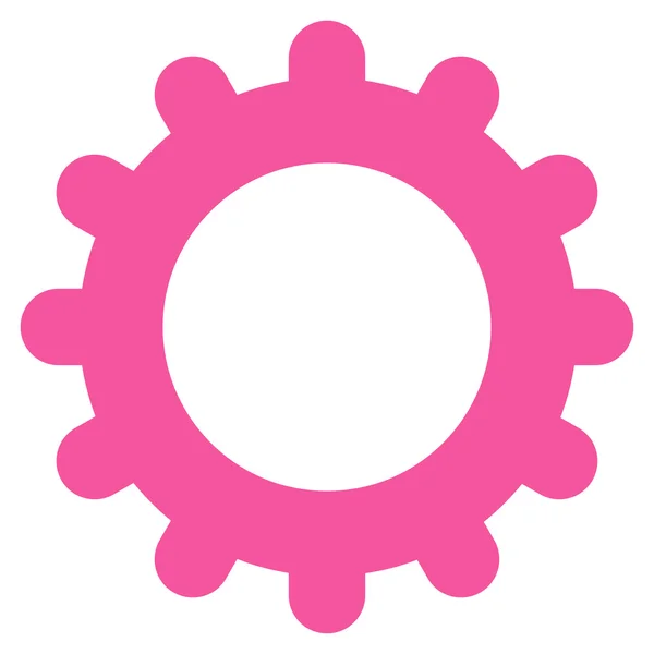 Піктограма плаского рожевого кольору передач — стоковий вектор