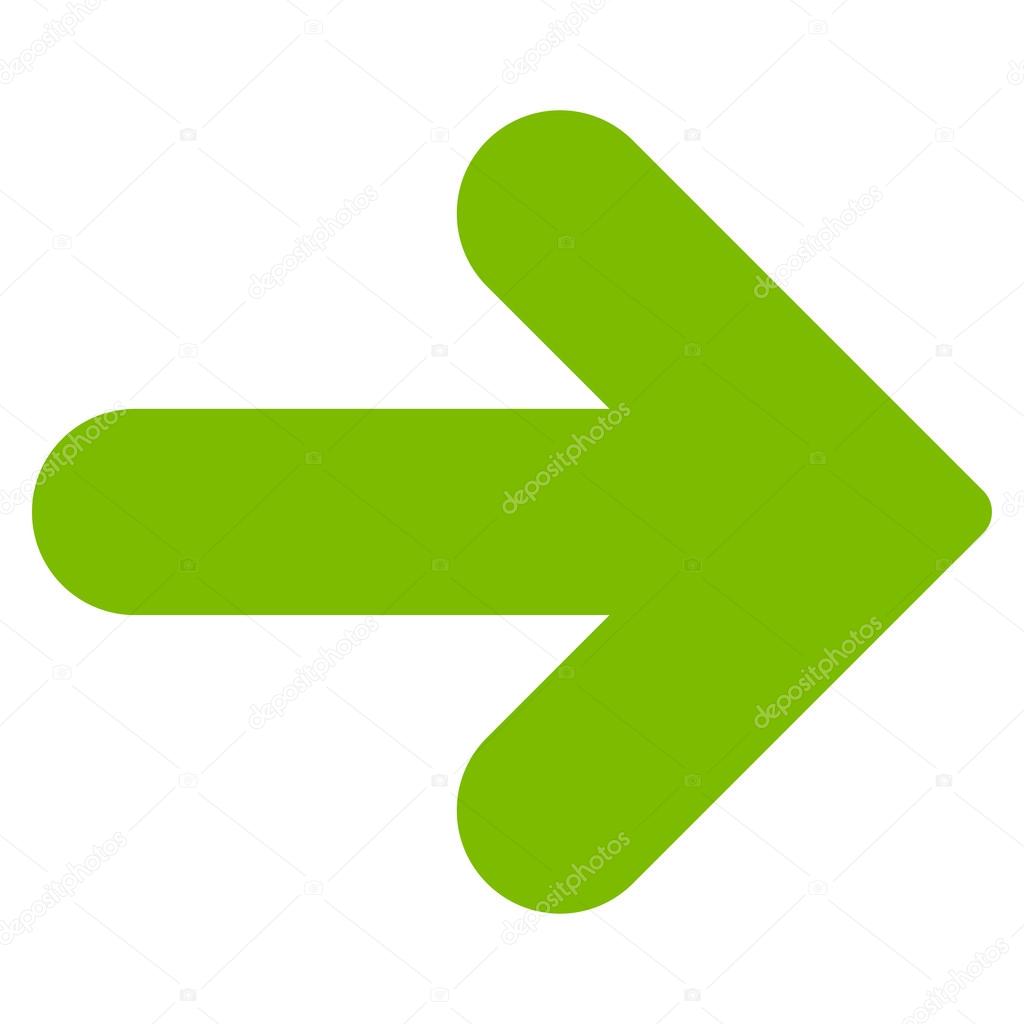 Arrow Right flat eco green color icon Stock Vector by ©ahasoft 84568242