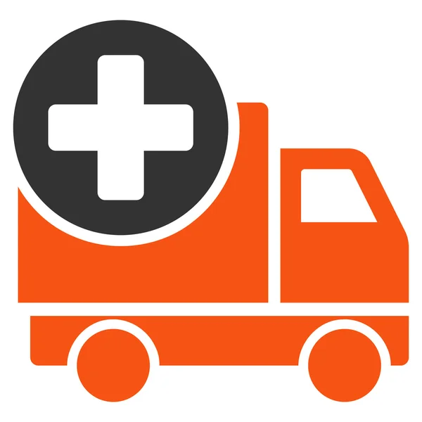 Ícone de entrega médica — Fotografia de Stock
