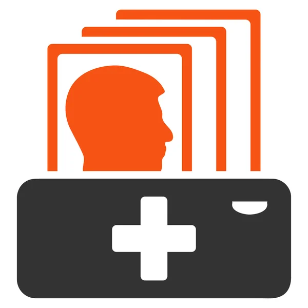 Patient Catalog Icon — Stock Photo, Image