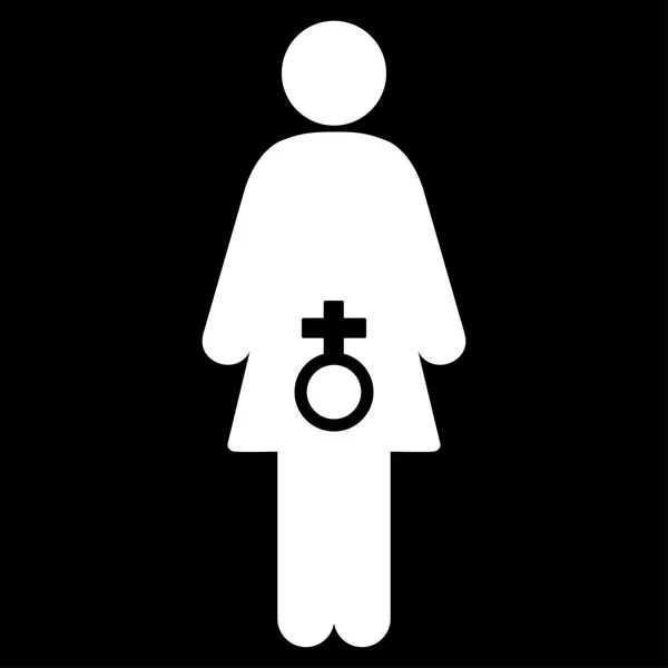 Икона женской сексуальной дисфункции — стоковое фото