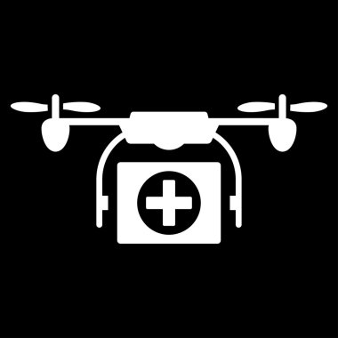 Tıbbi dron simgesi
