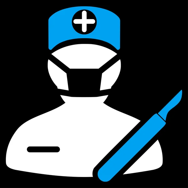 Ikona chirurga — Zdjęcie stockowe