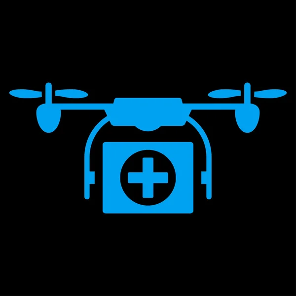 Icona Drone Medico — Foto Stock