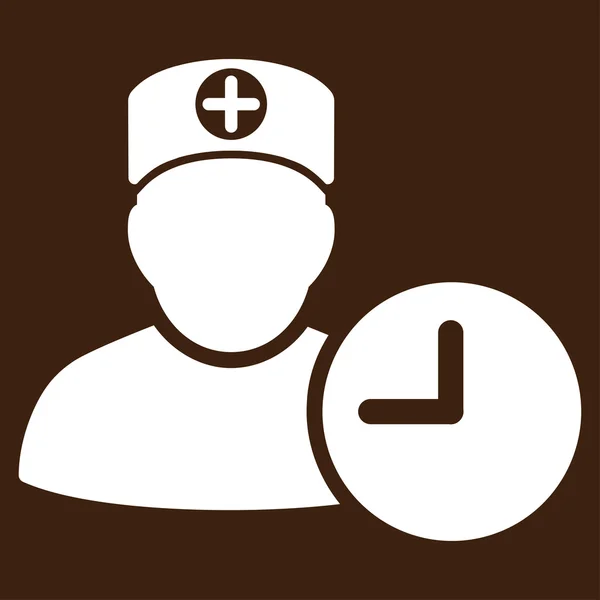 Doctor Schedule Icon — Stock Photo, Image