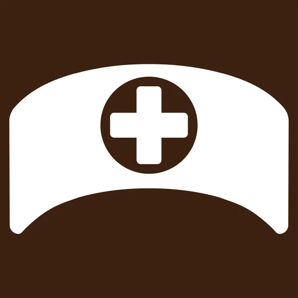 Doctor Cap Icono —  Fotos de Stock