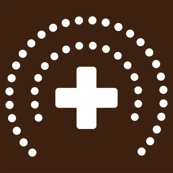 Ikona ochrony opieki zdrowotnej — Zdjęcie stockowe