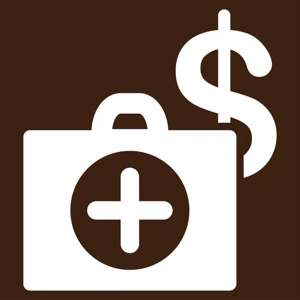 Opieki zdrowotnej ikona płatności — Zdjęcie stockowe