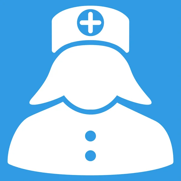 Icono de enfermera —  Fotos de Stock