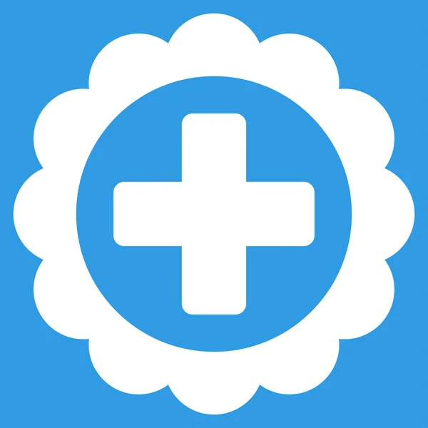 Медицинская икона Стикера — стоковое фото