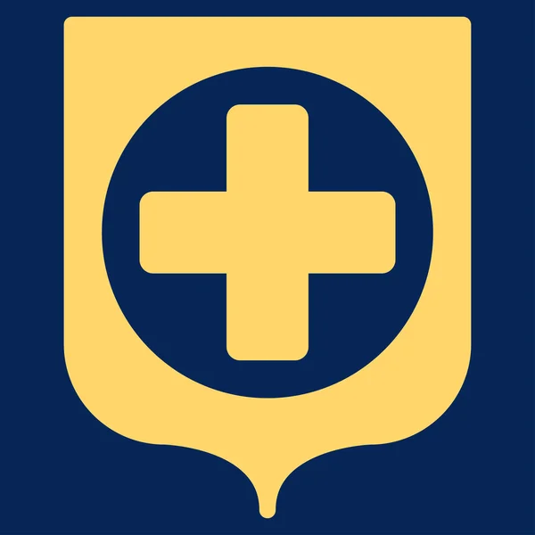 Medical Shield Icon — Stock Photo, Image