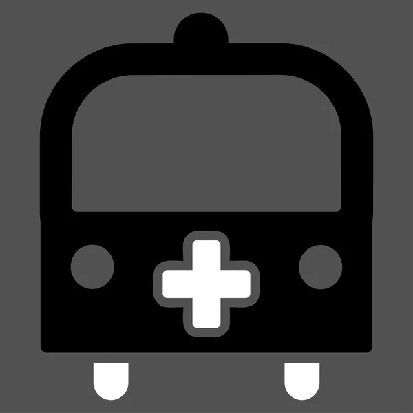 Medical Bus Icon — Stock Photo, Image