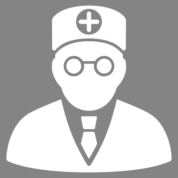 Head Physician Icon — Stock Photo, Image