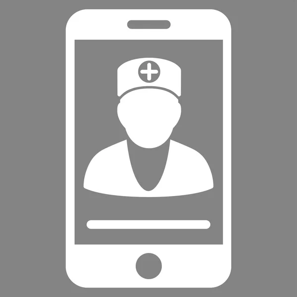 Icono médico en línea —  Fotos de Stock