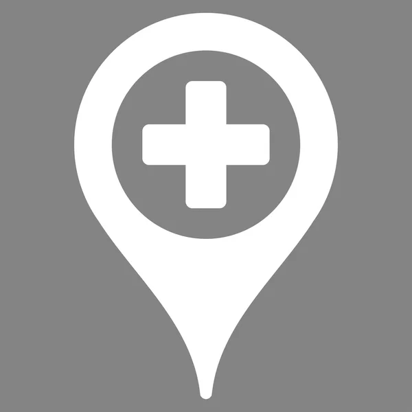 Pekarikonen sjukhus karta — Stockfoto