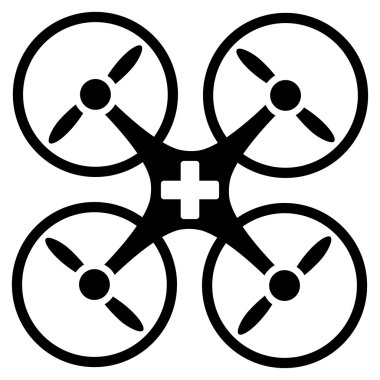 Tıbbi dron simgesi