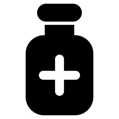 İlaç şişe simgesi