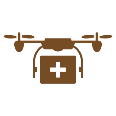 Tıbbi Drone Sevkiyat Simgesi