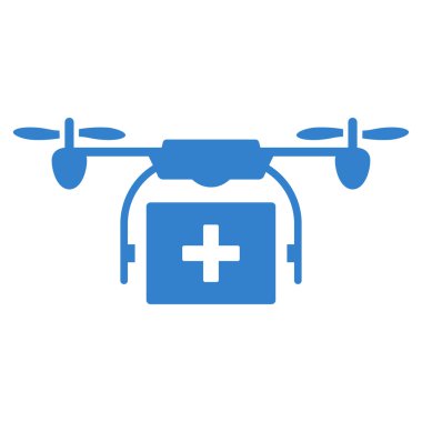 Tıbbi Drone Sevkiyat Simgesi