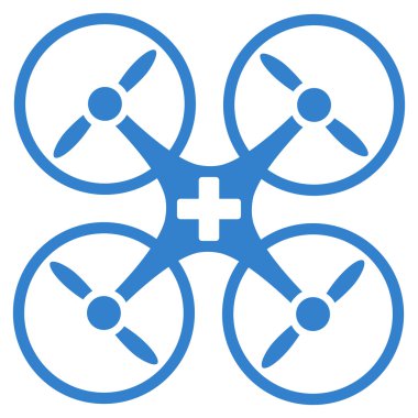 Tıbbi dron simgesi