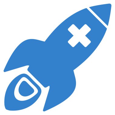 Tıbbi roket simgesi