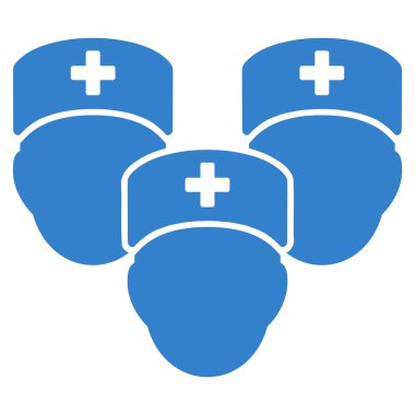 Sağlık personeli simgesi