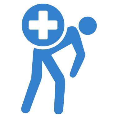 İlaç kurye simgesi