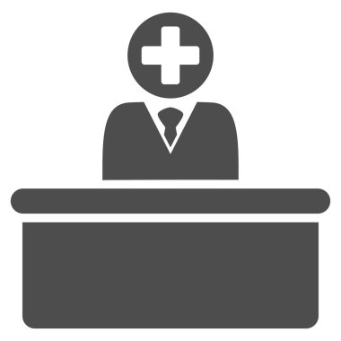 Tıbbi bürokrat simgesi