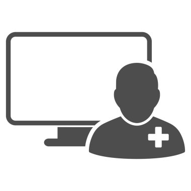 Online doktor simgesi