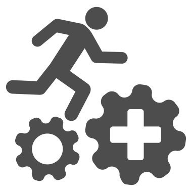 Tedavi süreci simgesi