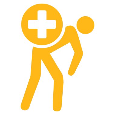 İlaç kurye simgesi