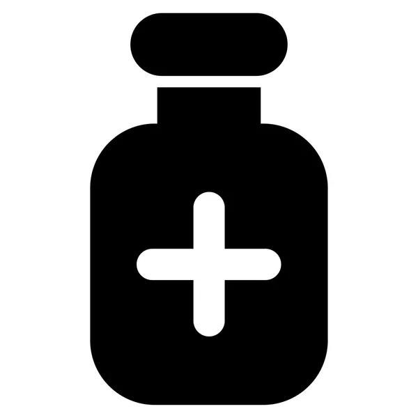 Medication Vial Icon — Stock Vector