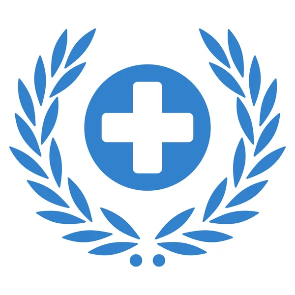 Icono de Emblema de Atención Médica — Vector de stock